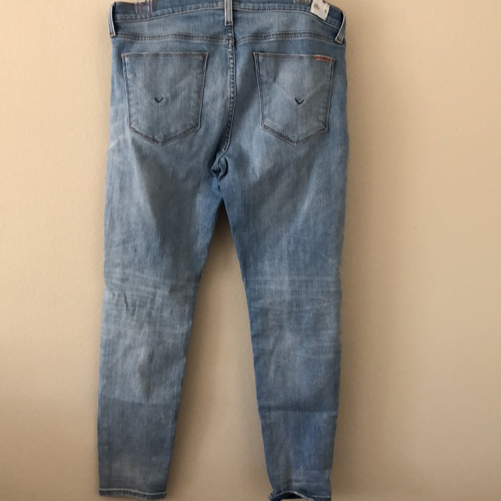 HUDSON Faded Distressed Jeans
